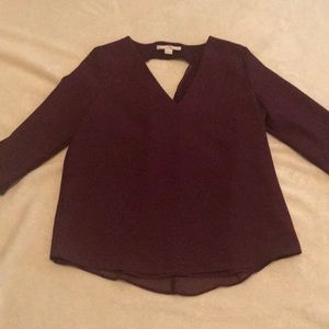 C&E Burgundy Top